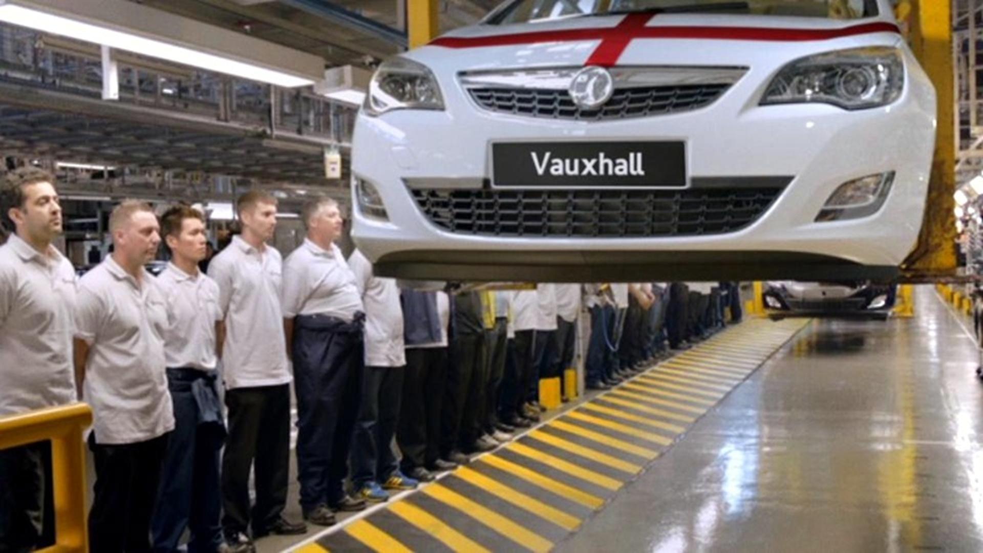 VAUXHALL MOTORS LAUNCHES NEW ENGLAND TV ADVERT