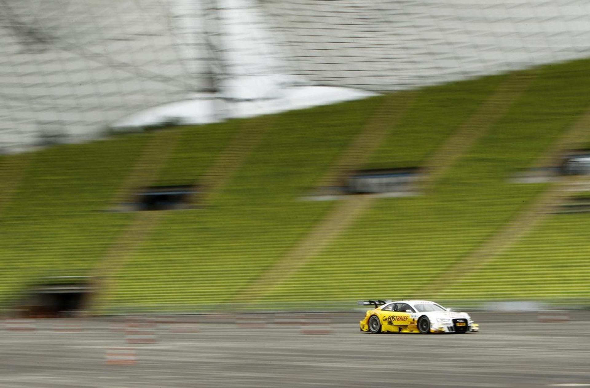 PREMIERE: AUDI A5 DTM RUNS AT MUNICH’S OLYMPIC STADIUM