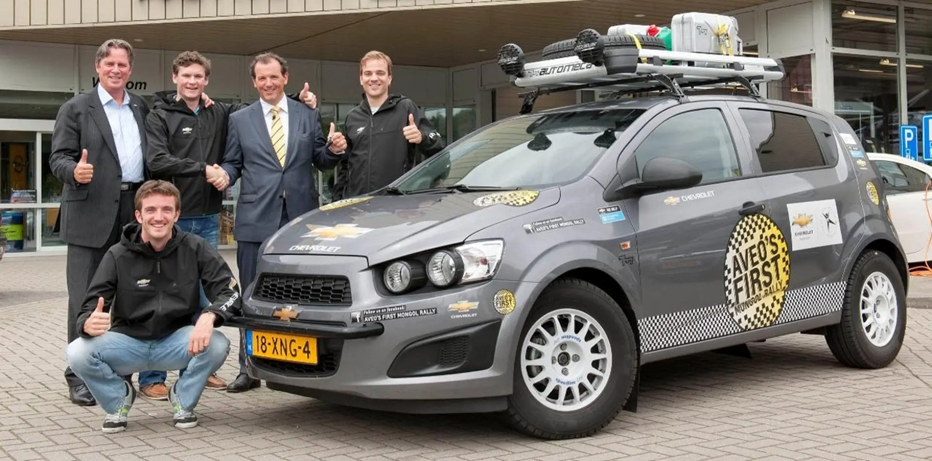 Chevrolet Aveo Mongol Rally Team