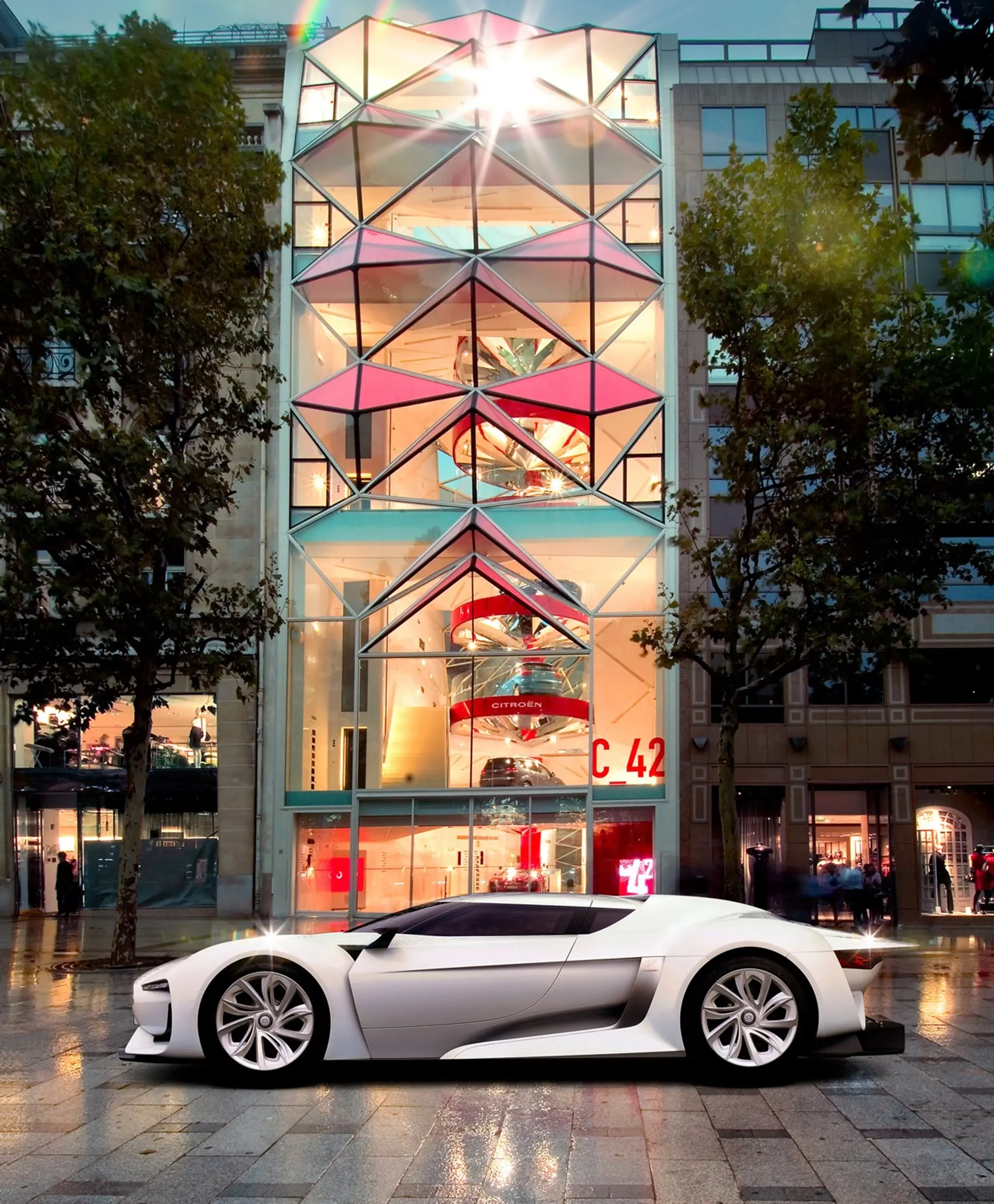 Citroen concept car paris motor show