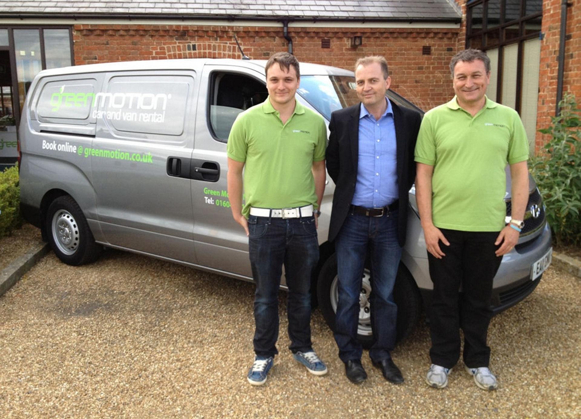 GREEN MOTION LAUNCHES ITS LATEST RENT A CAR OPERATION AT NORTHAMPTON MAIN LINE RAILWAY STATION