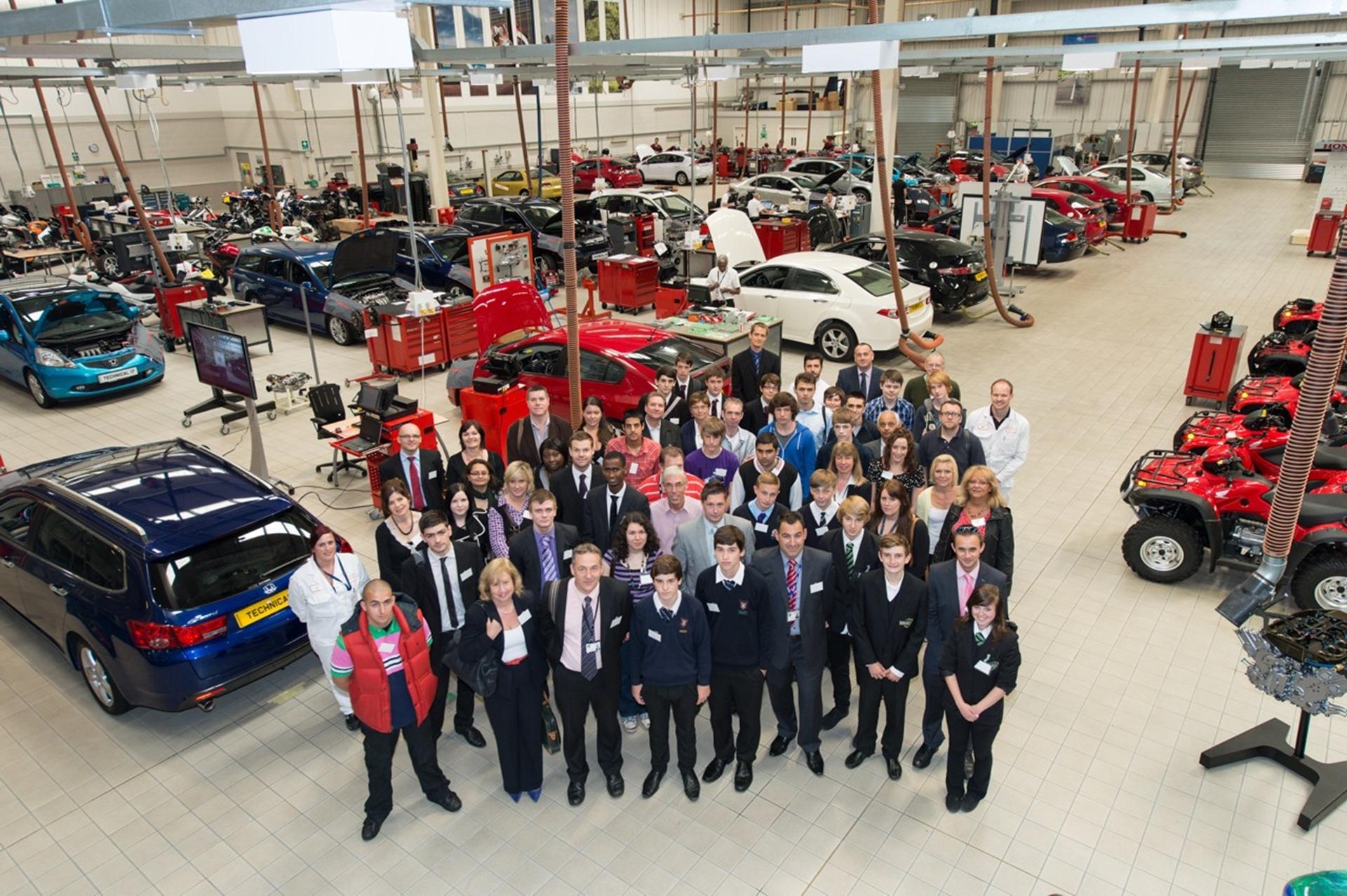 Honda UK Hosts See Inside Manufacturing Open Day