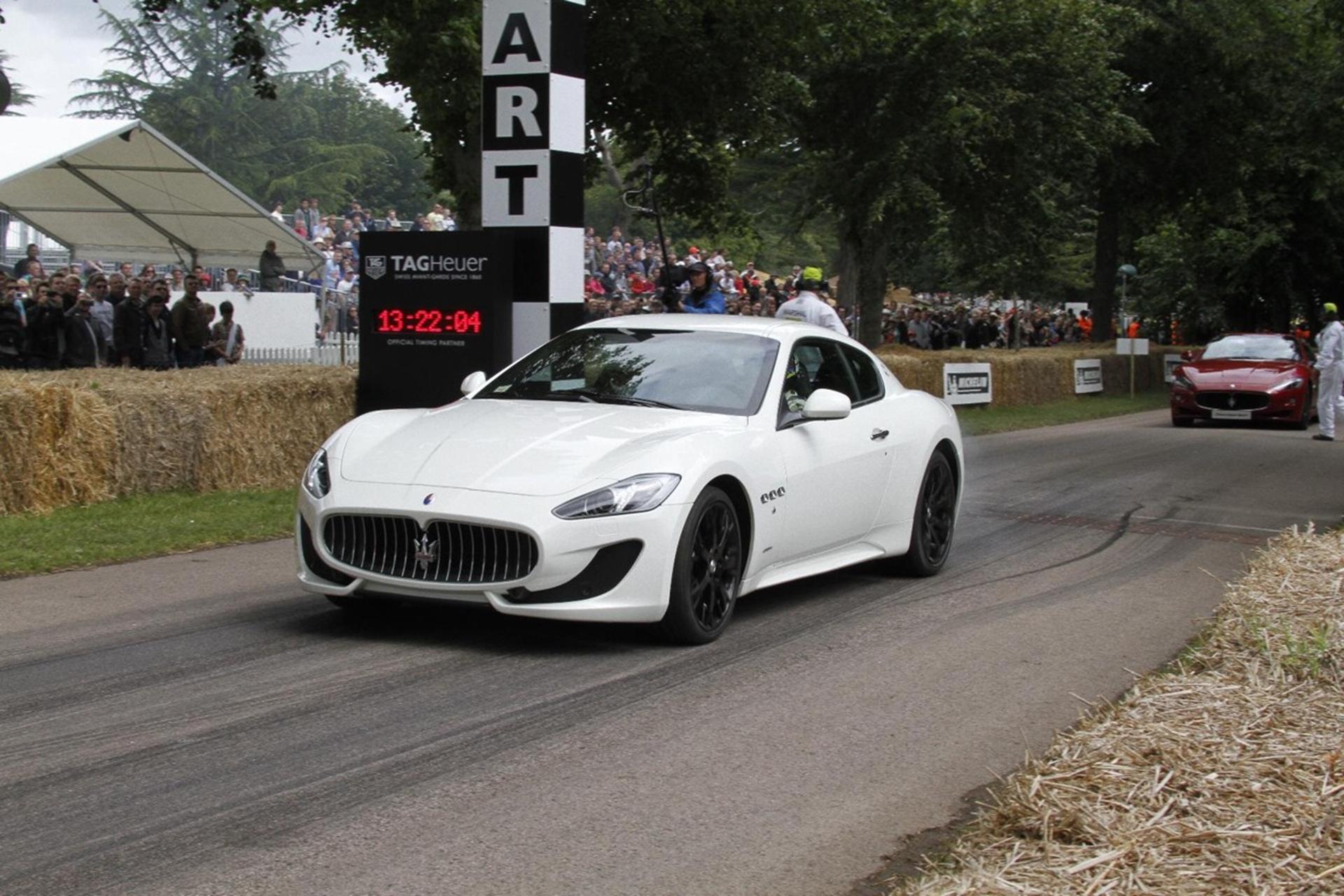 EXTRAORDINARY ARRAY OF MASERATIS AT THE 2012 GOODWOOD FESTIVAL OF SPEED – MASERATI GRANTURISMO SPORT UK DEBUT