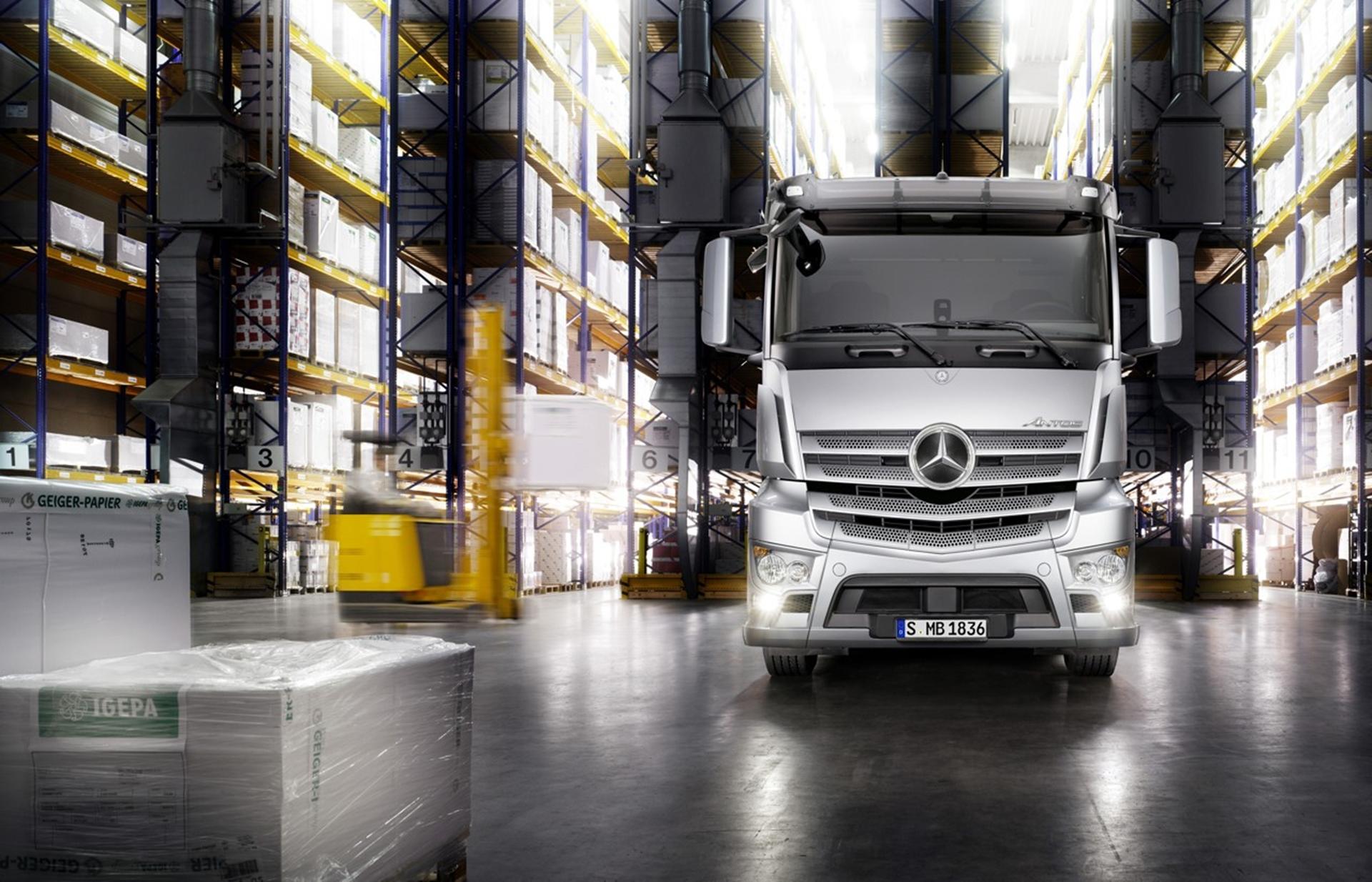 Mercedes-Benz Antos: the world premiere of the first truck specialised for the short-radius distribution