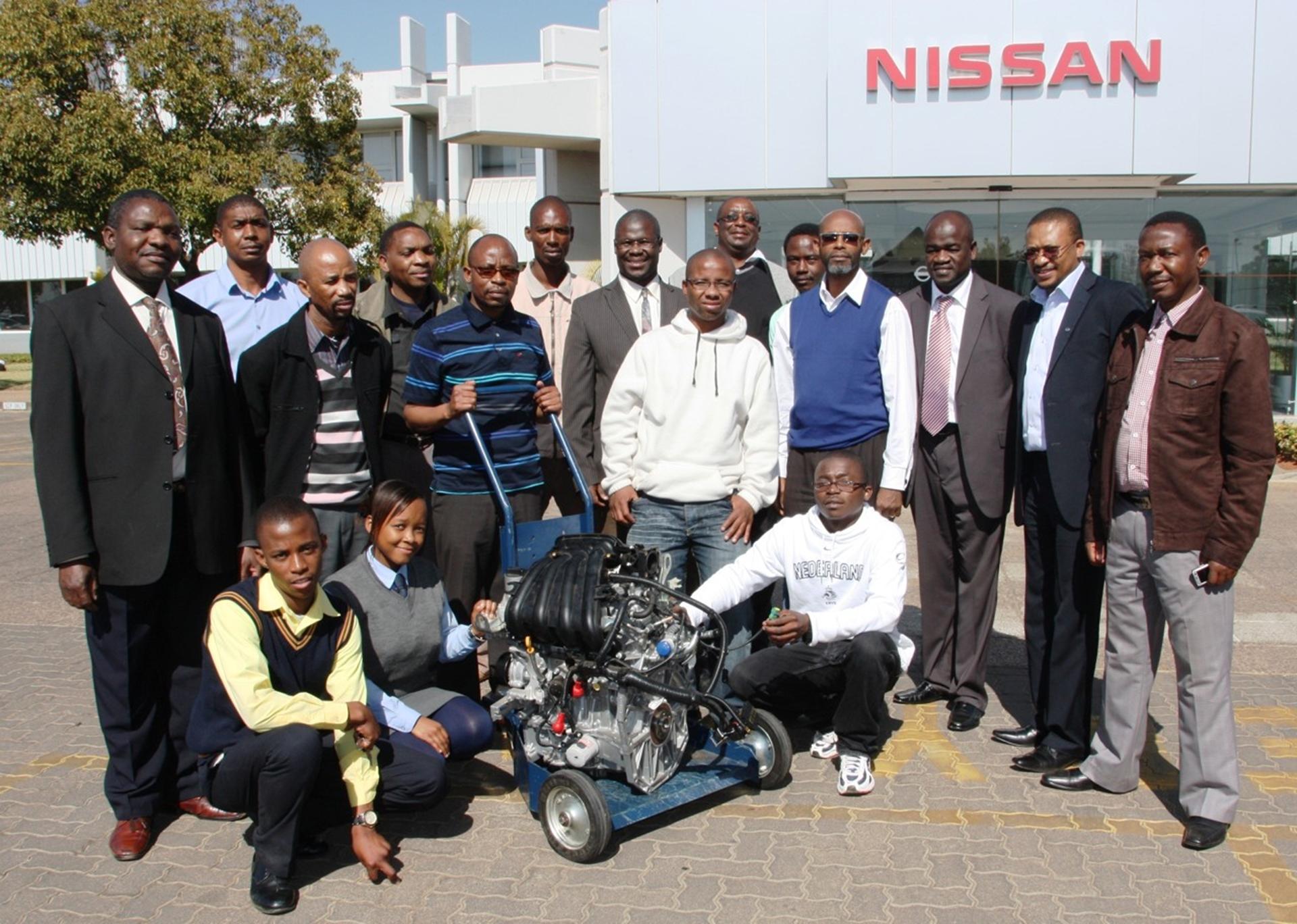 NISSAN DONATES PRACTICAL TRAINING TOOLS