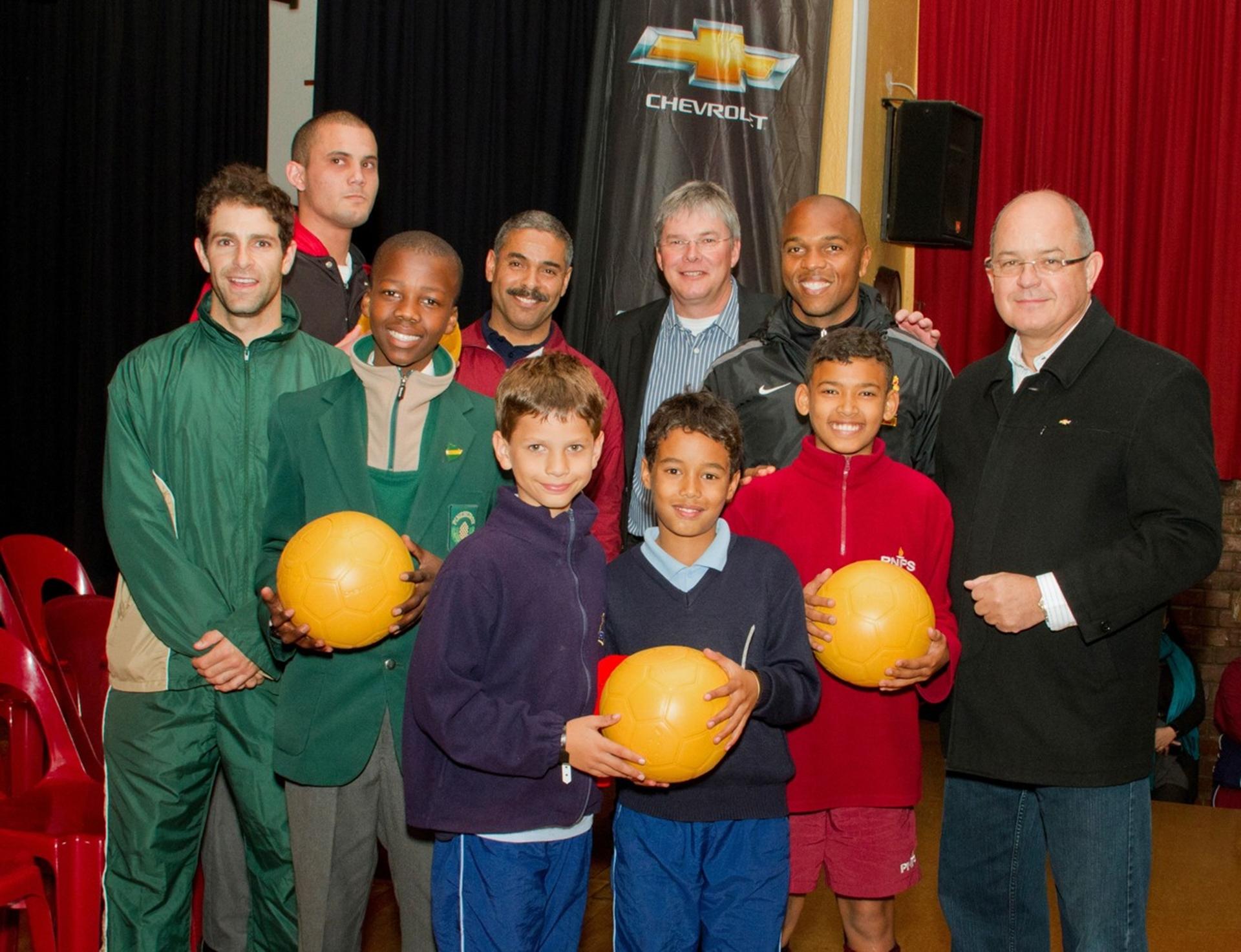 Chevrolet Kicks Off One World Futbol Project in South Africa