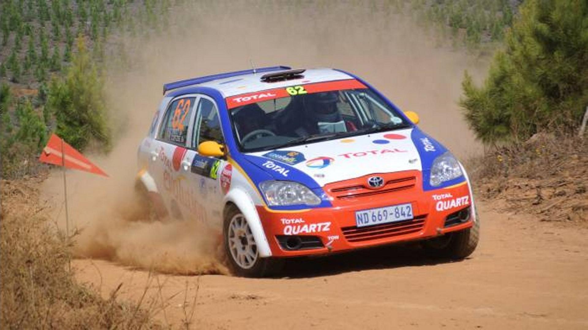 Tight at the top of the SA Rally Championship