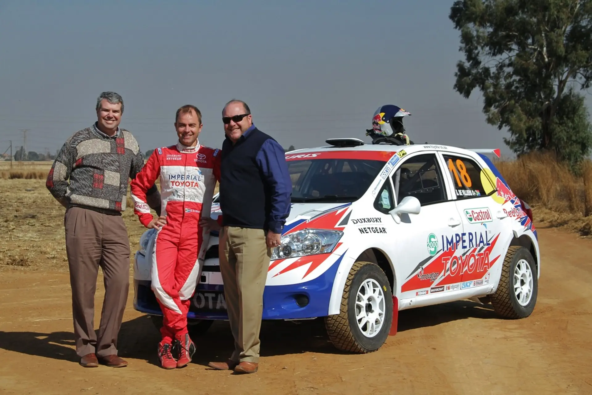 Toyota Racing Giniel De Villiers 2012