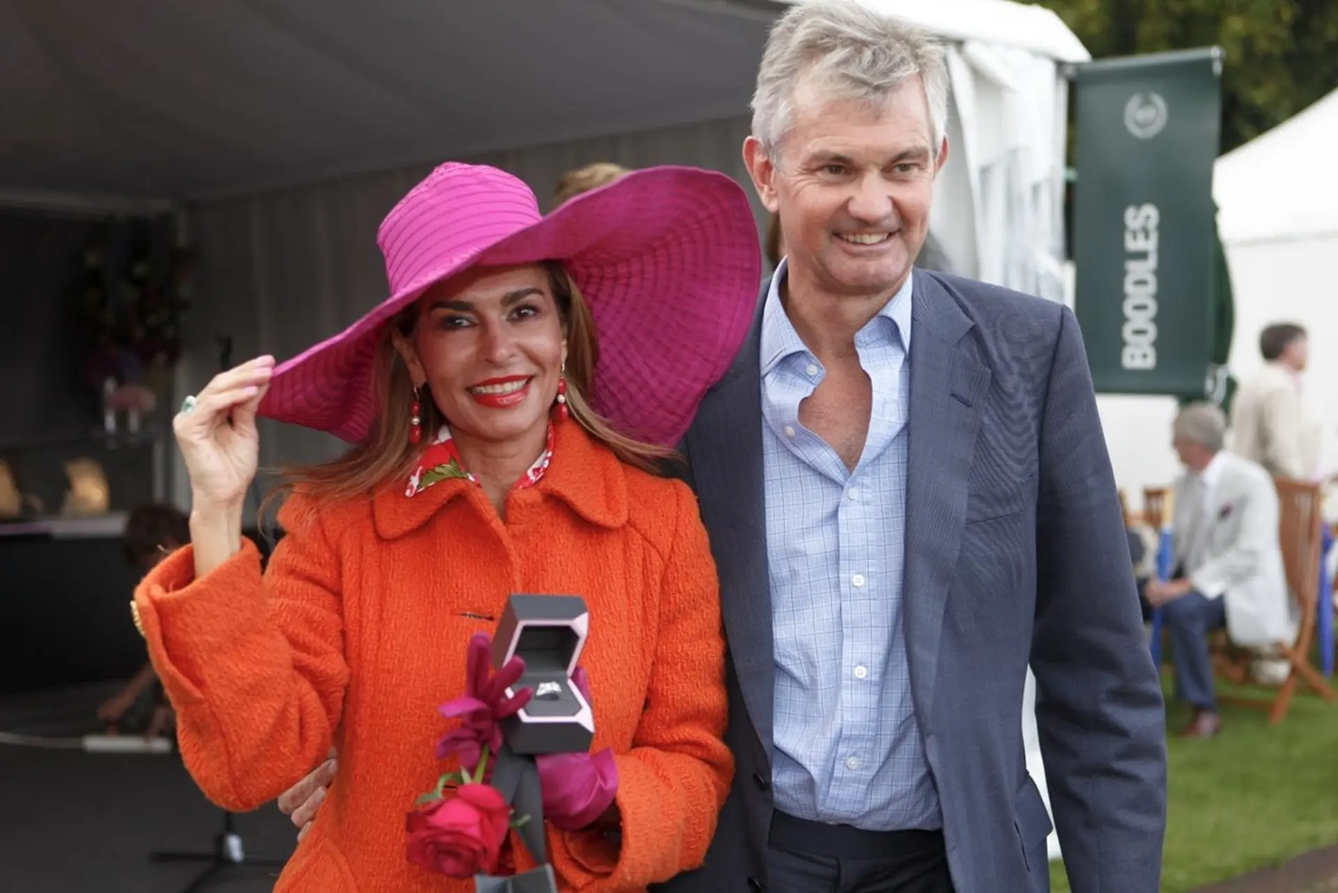 Director Nick Wainwright with Ladies Day winner