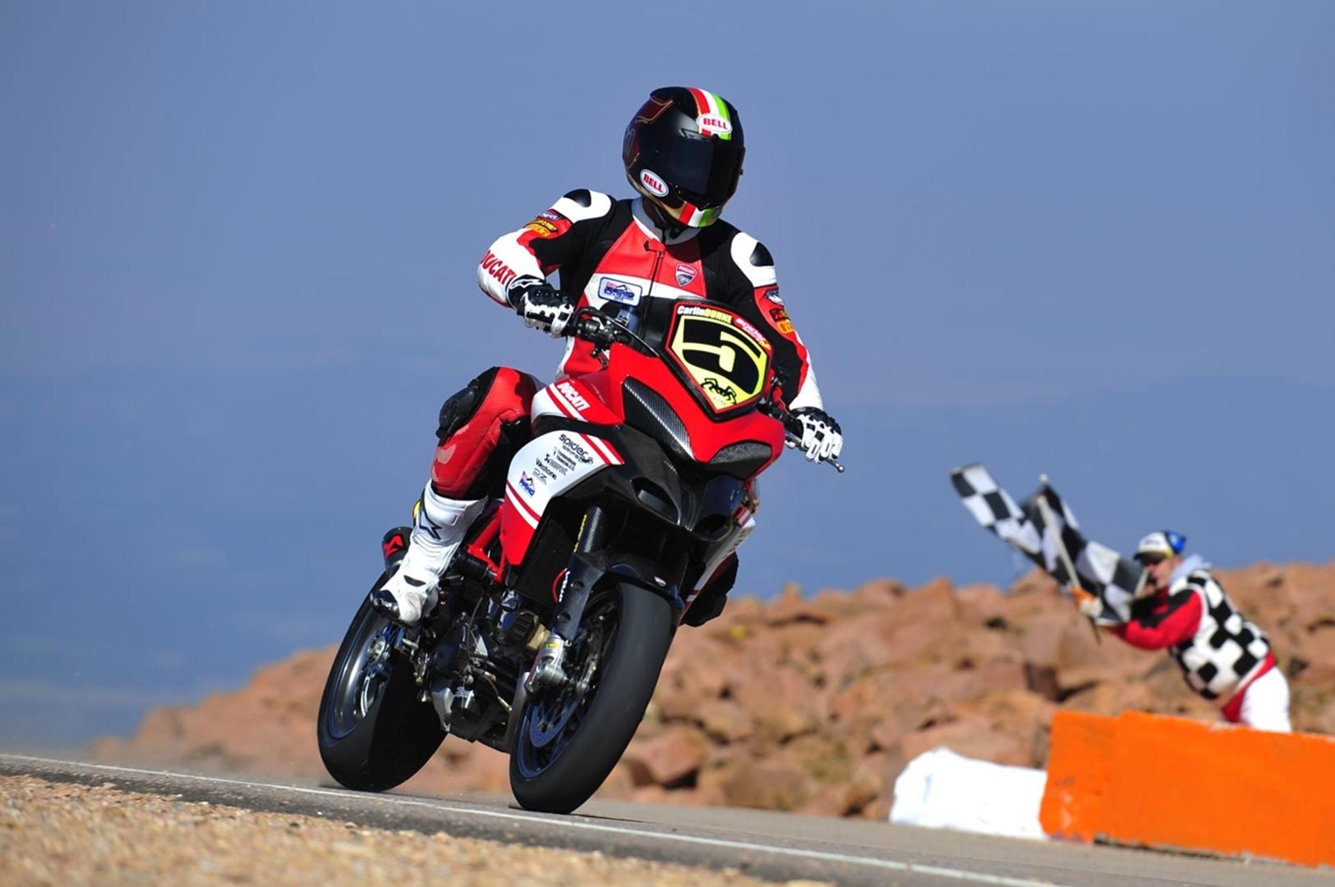 DUCATI WINS PIKES PEAK INTERNATIONAL HILL CLIMB FOR THIRD CONSECUTIVE YEAR