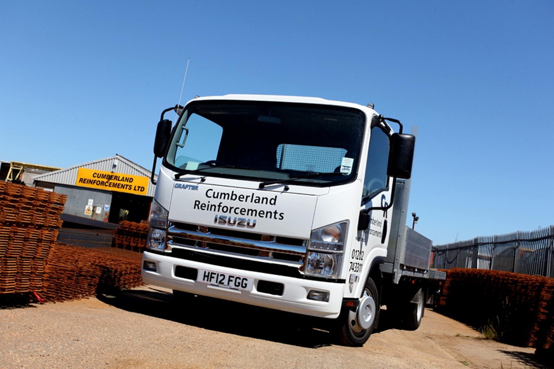 CUMBERLAND REINFORCEMENTS COMPLETES HAT-TRICK OF NEW ISUZU VEHICLES