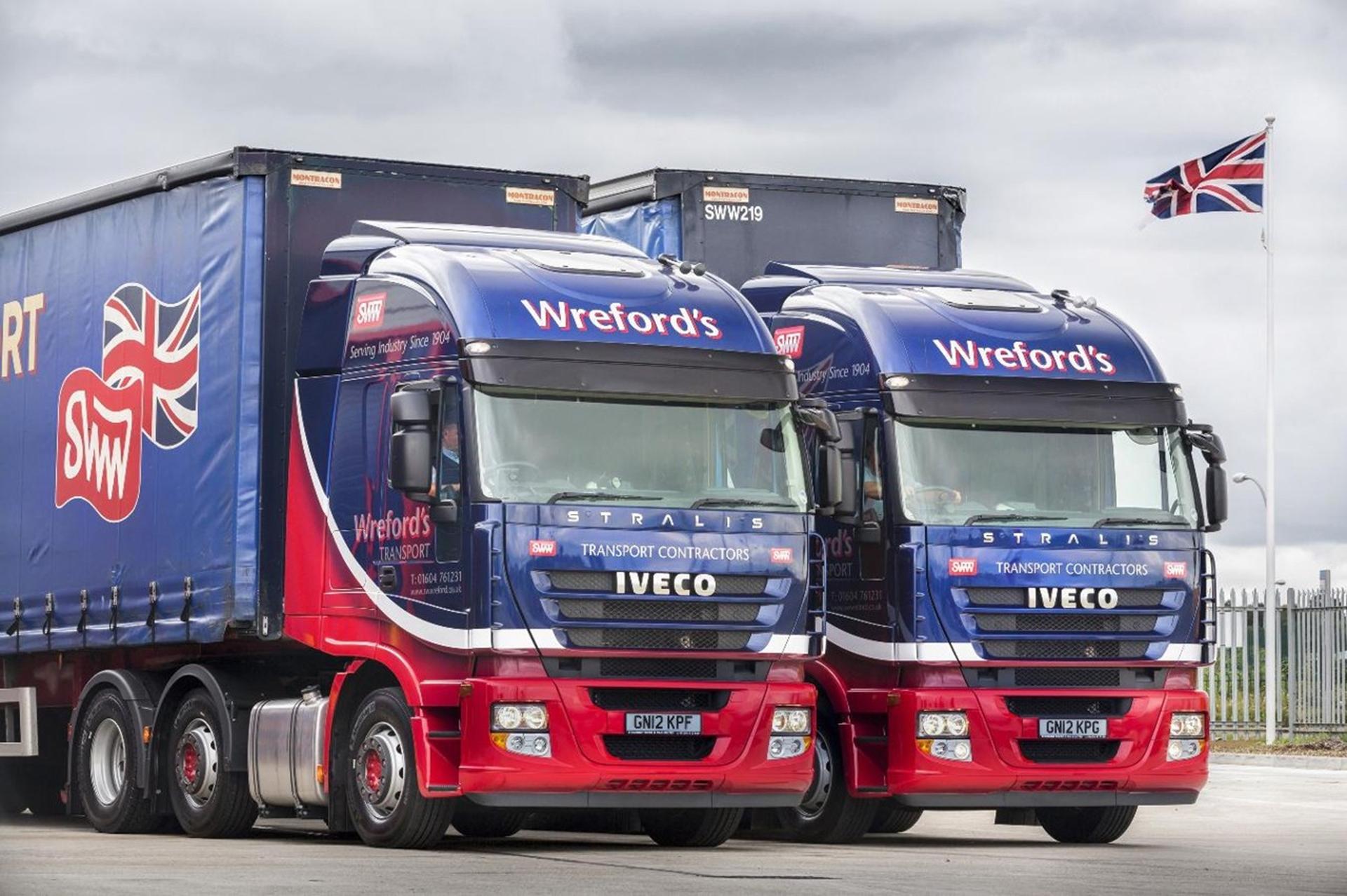 STORMONT DELIVERS FIRST IVECO HEAVY TRUCKS INTO WREFORD’S TRANSPORT