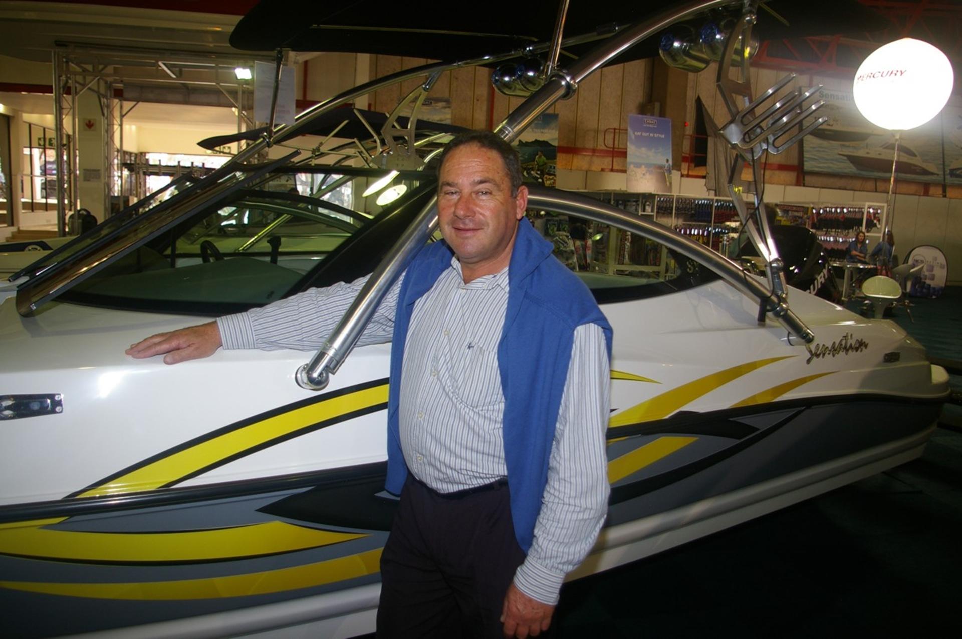 PETER LINDENBERG INTERVIEWED AT THE JOHANNESBURG BOAT SHOW