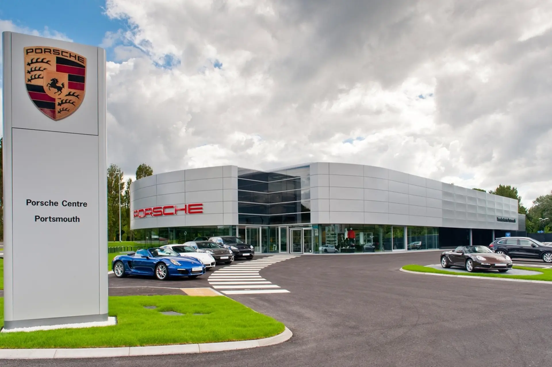 Porsche Dealership Portsmouth United Kingdom