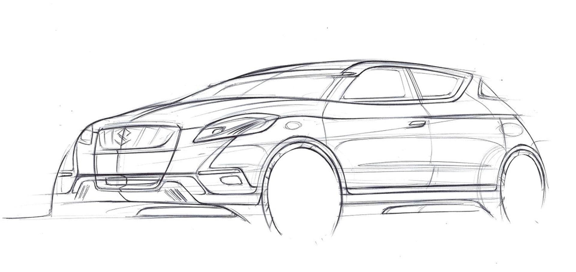 SUZUKI S-CROSS: C-SEGMENT CROSSOVER CONCEPT CAR TO DEBUT AT 2012 PARIS MOTOR SHOW