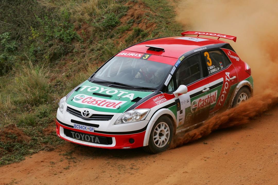TOYOTA MOTORSPORT 2ND AND 5TH IN RALLY SOUTH AFRICA