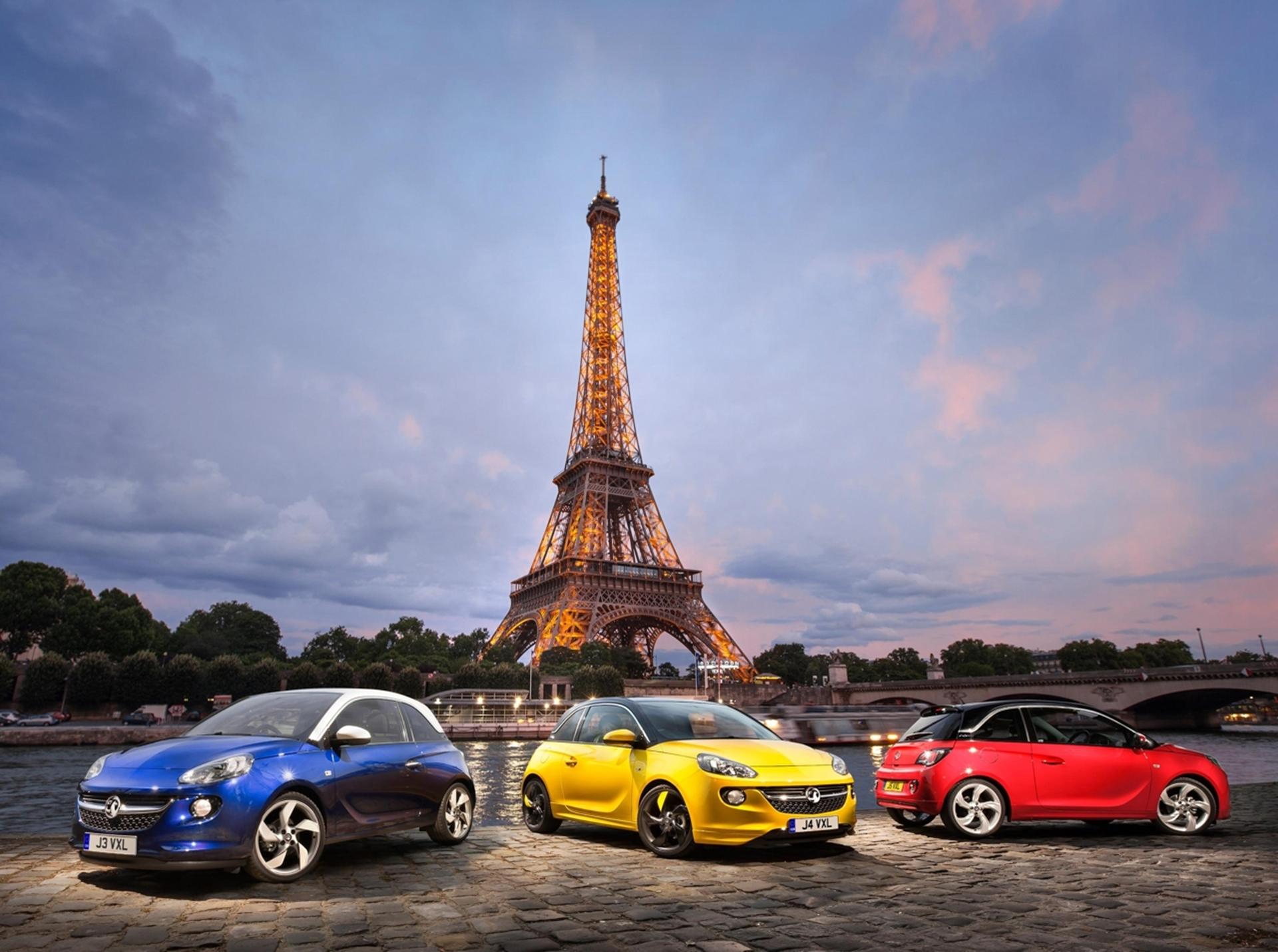 ADAM RIVALS GET EIFFEL AS VAUXHALL’S NEW BABY LAUNCHES AT PARIS MOTOR SHOW