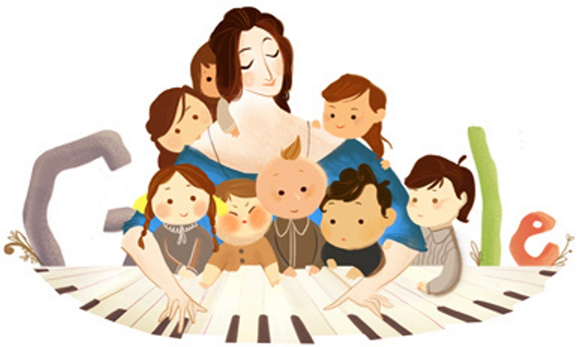 Clara Schumann Google Doodles