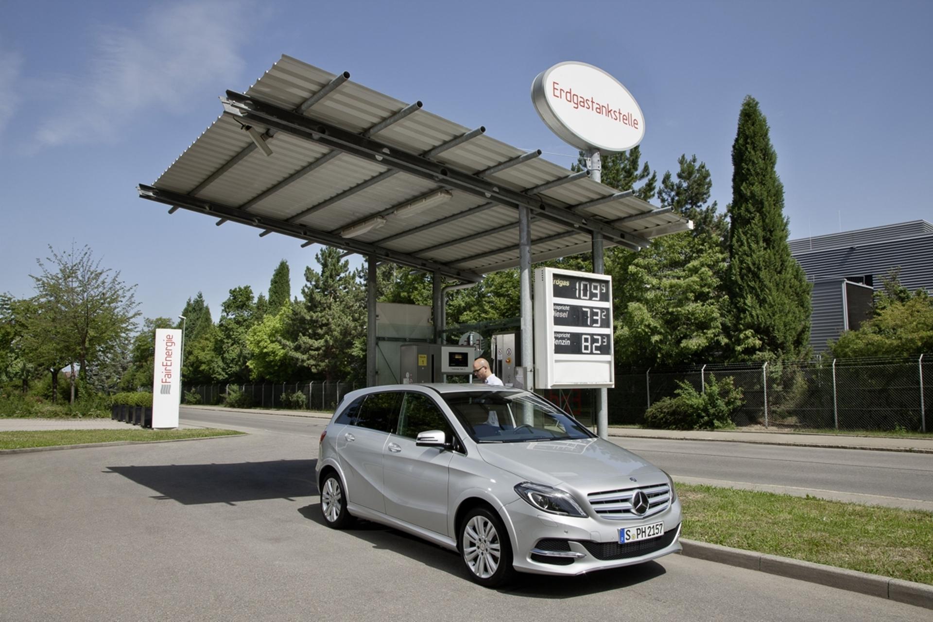 Saving the environment and your wallet: the Mercedes B 200 Natural Gas Drive