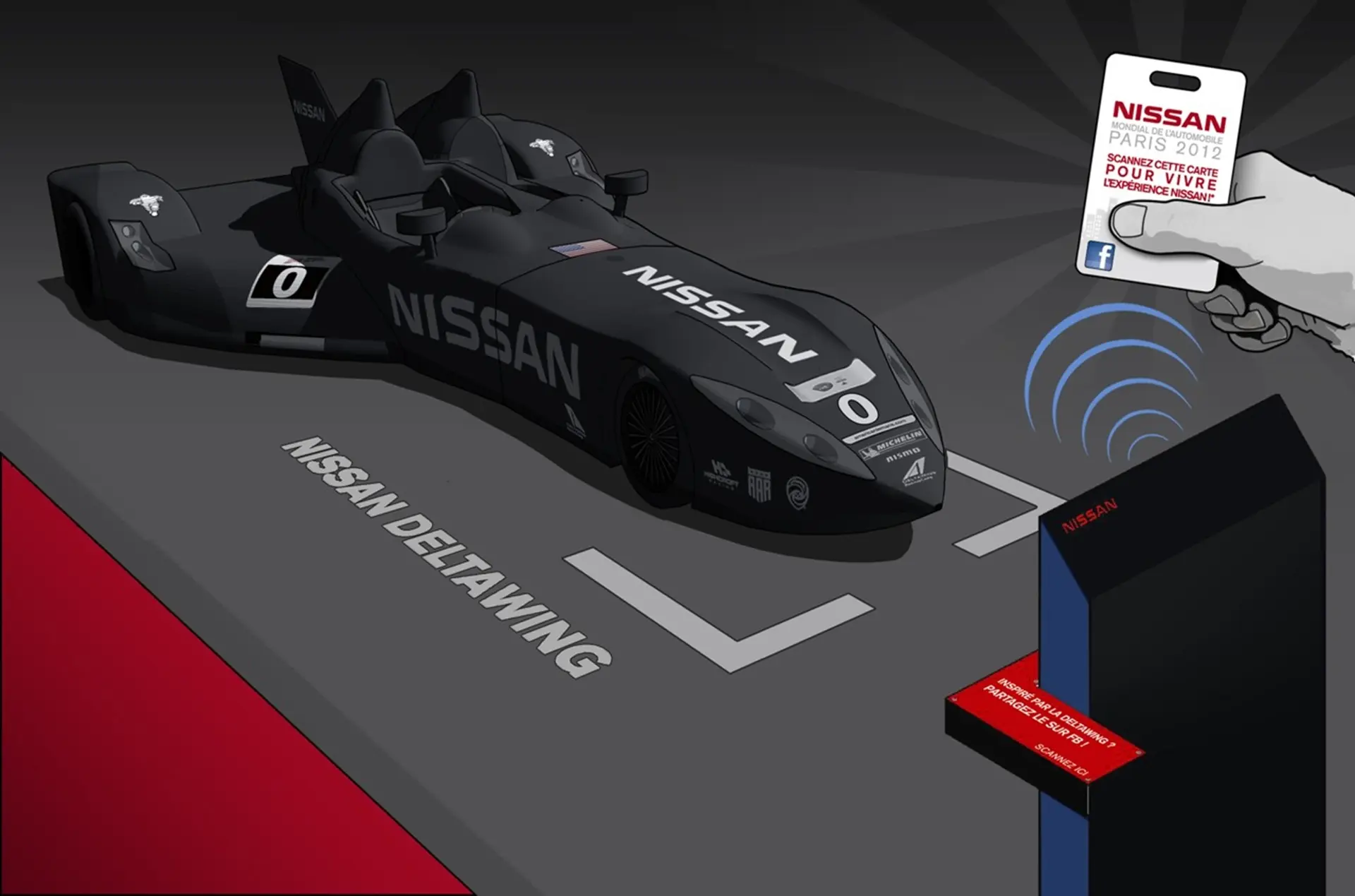 NISSAN SOCIAL EXPERIENCE AT PARIS MOTOR SHOW