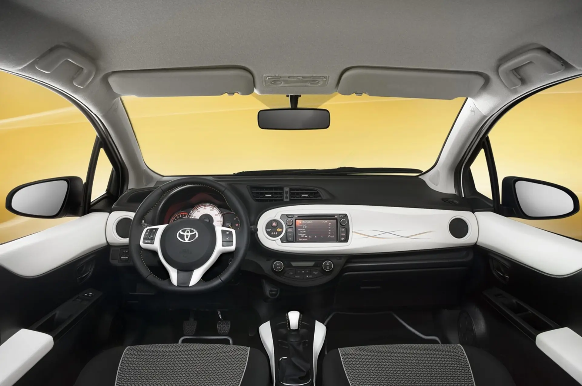 Toyota Yaris 2013 Inside