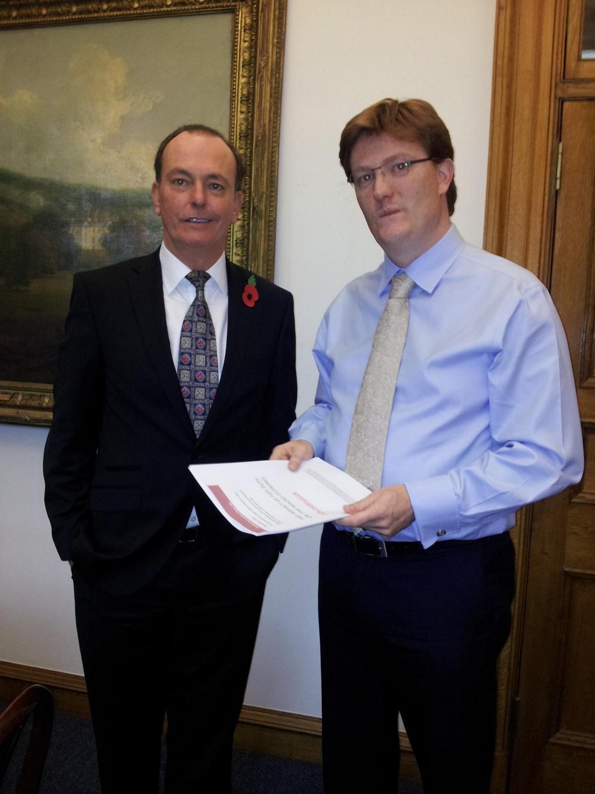 FUEL CAMPAIGNERS MEET WITH TOP TREASURY TEAM