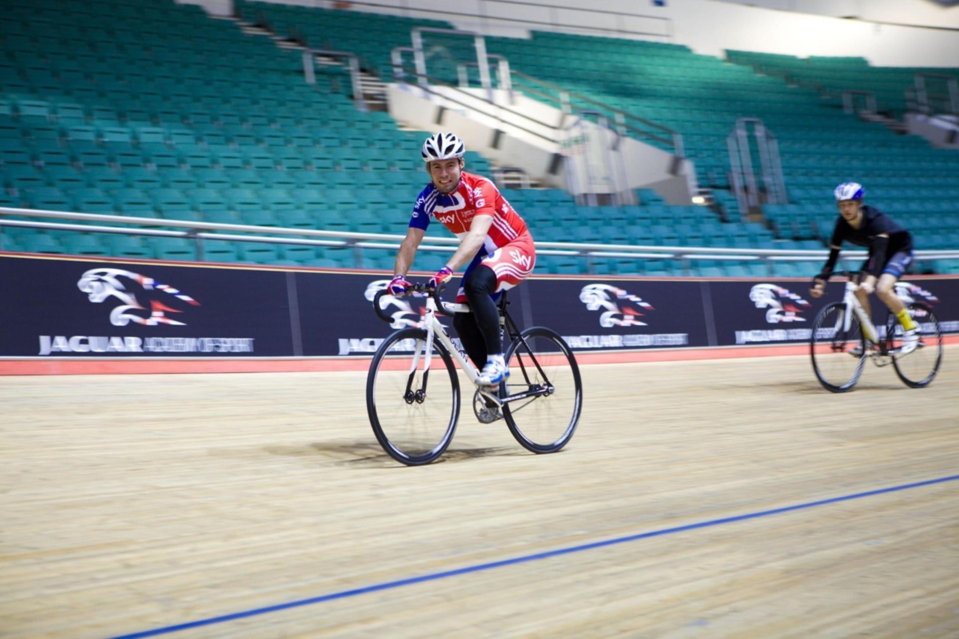 MARK CAVENDISH SUPPORTS THE FUTURE OF BRITISH SPORT