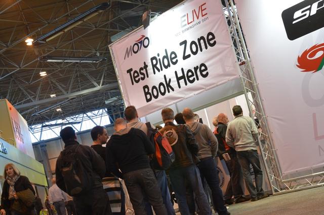 MOTORCYCLE LIVE FREE TEST RIDES