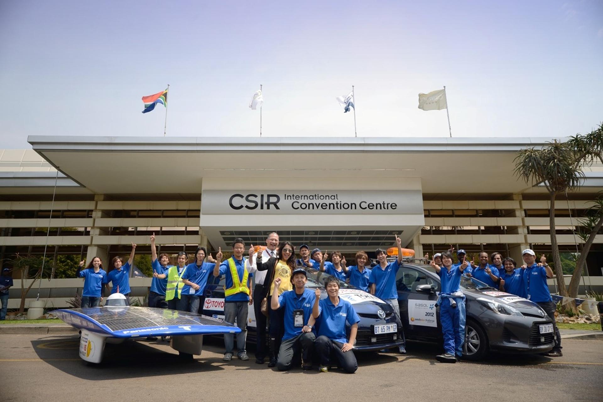 TOYOTA SOUTH AFRICA BACKS WINNING TEAM IN THE SASOL SOLAR CHALLENGE