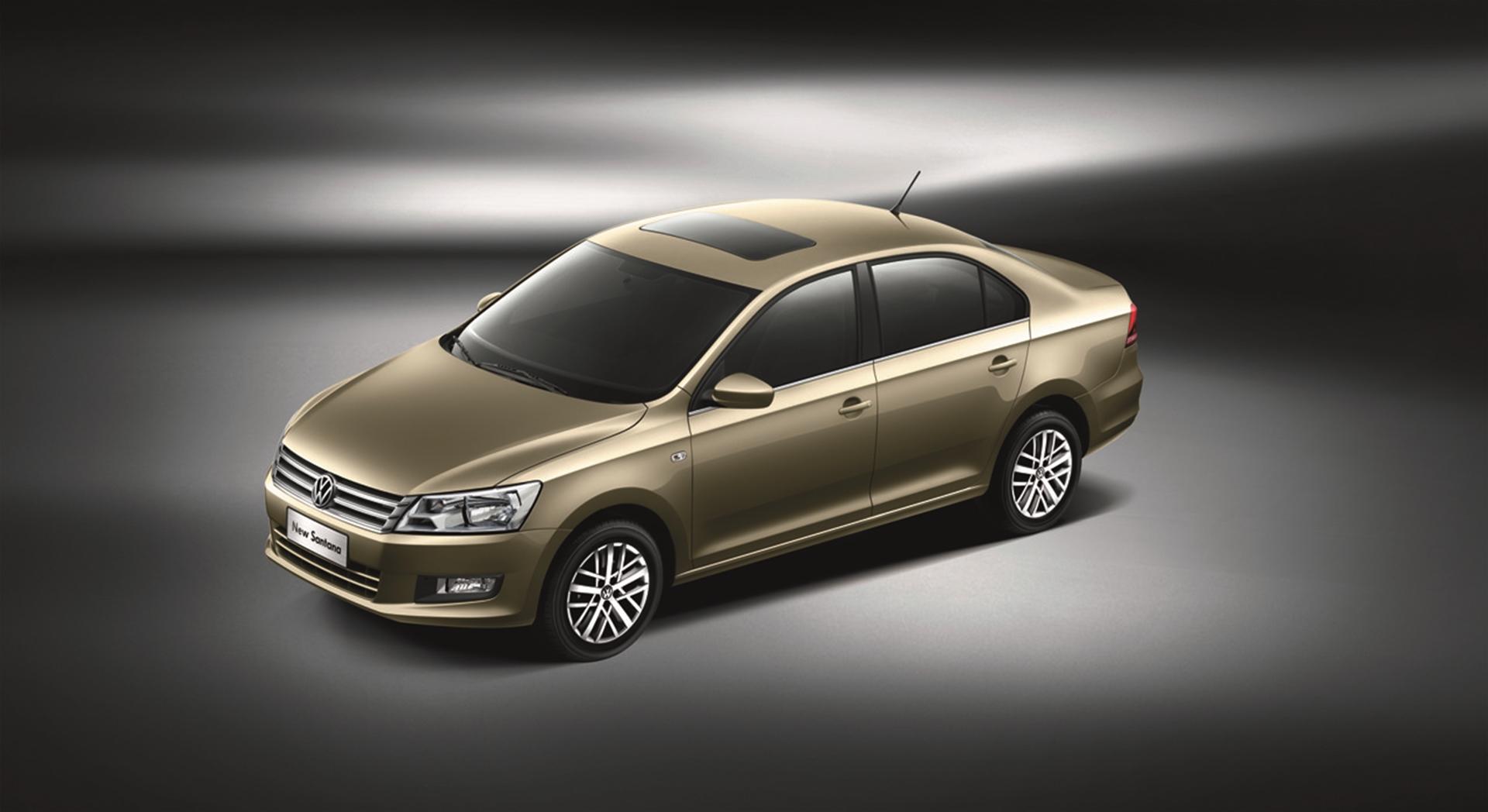 World premiere of the new Volkswagen Santana