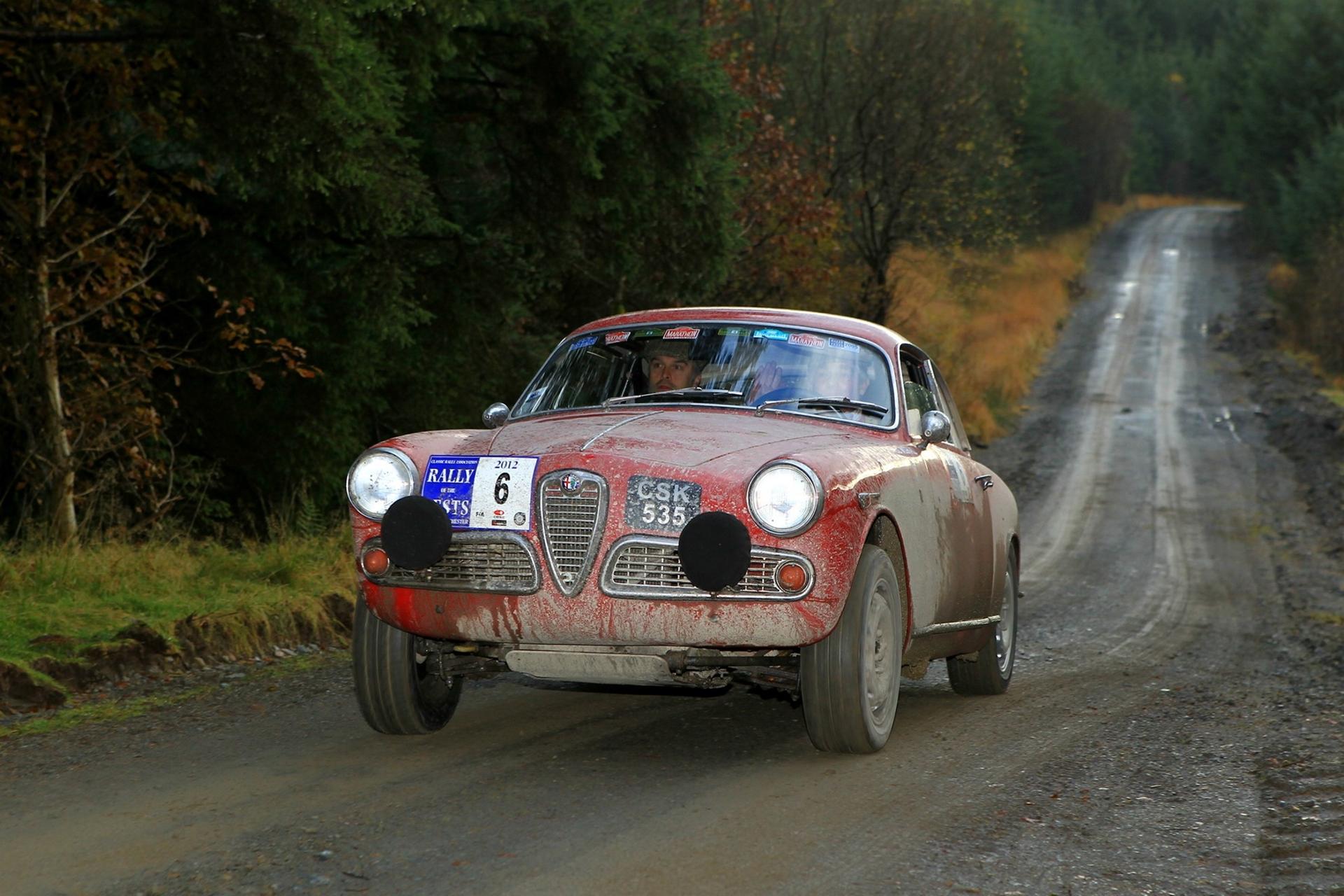 OVER 70 CLASSIC CARS COMPETED IN THE 11TH RALLY OF THE TESTS