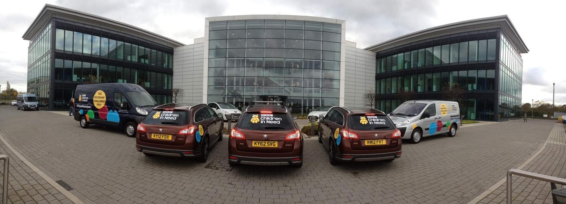 PEUGEOT SHOWS ITS SUPPORT FOR ‘TEAM RICKSHAW’
