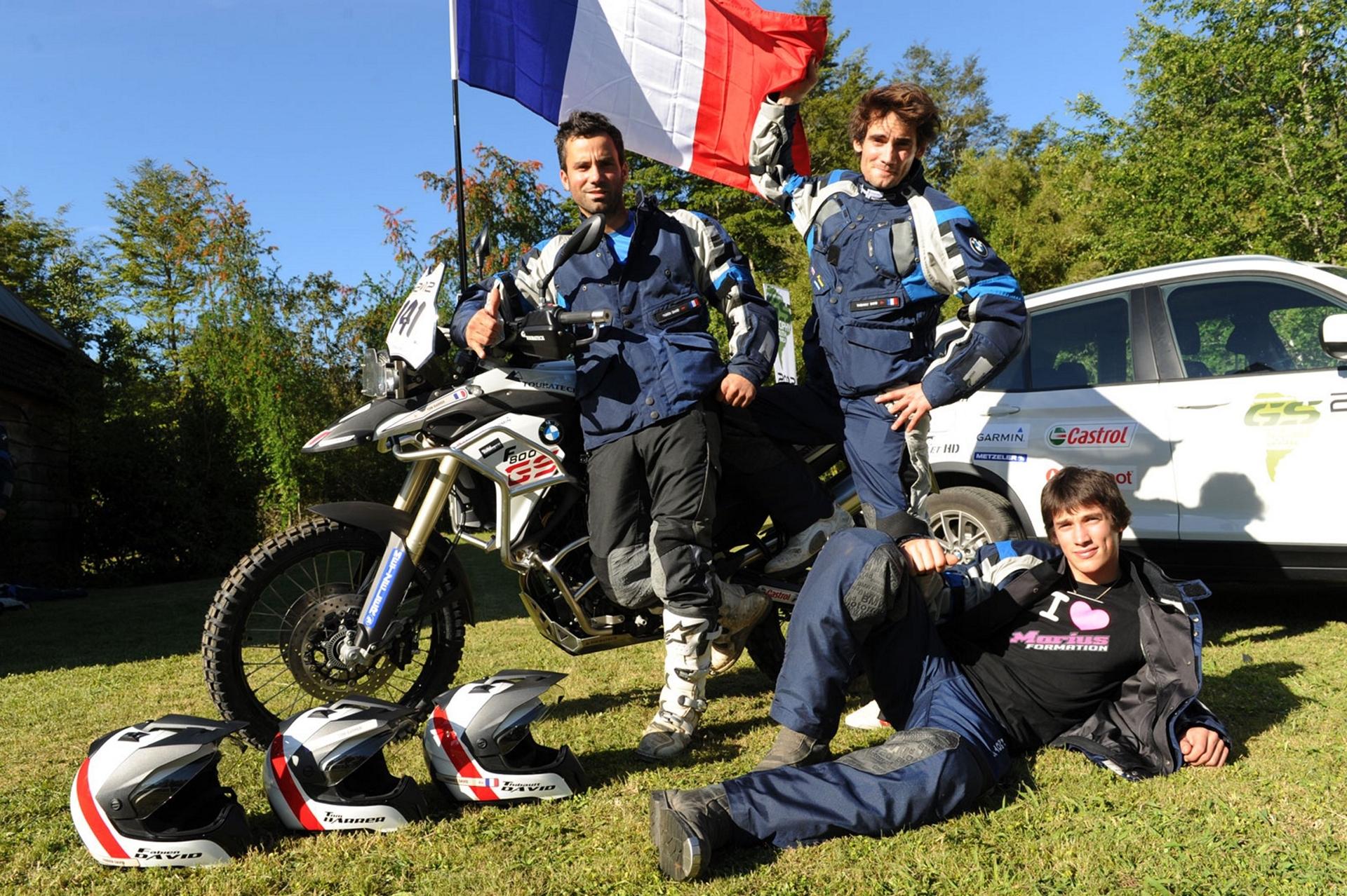 BMW Motorrad GS Trophy 2012, day 2 Team France take control.