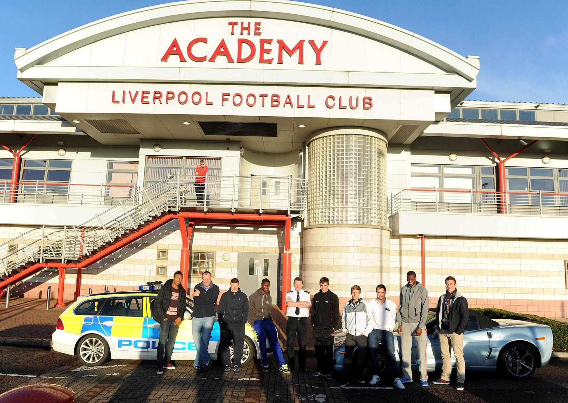CHEVROLET TACKLES ROAD SAFETY WITH LIVERPOOL UNDER-21s