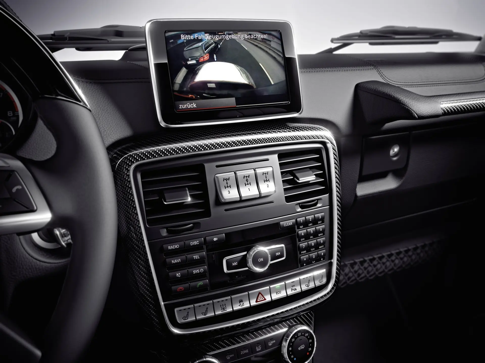 Mercedes Benz G-Class Inside