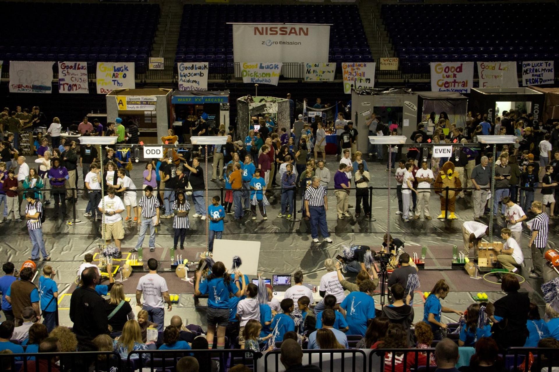 Nissan: Teenage BEST and Brightest in Robotics Competition