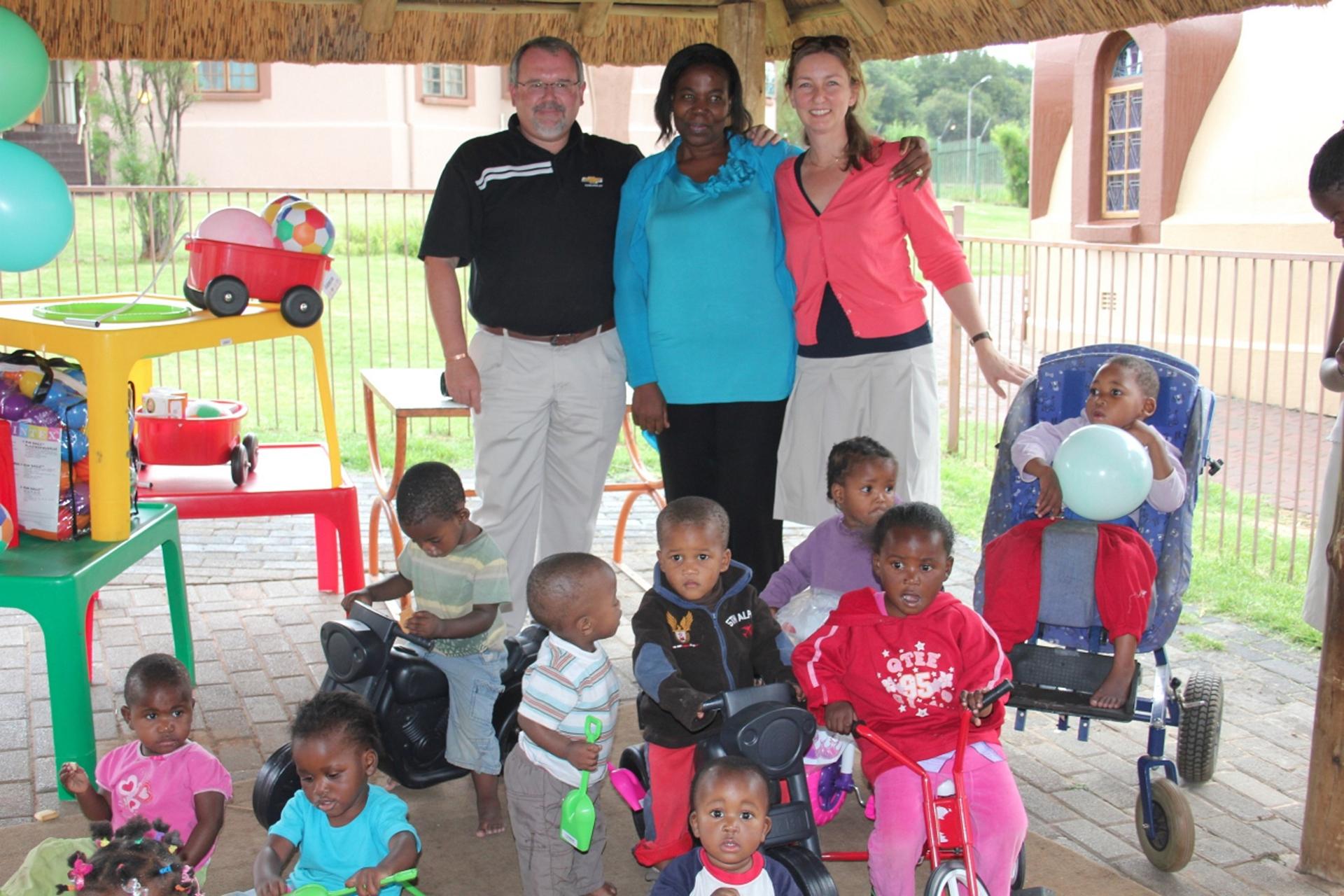 Chevrolet Ute Force helps Sparrow Rainbow Village to continue helping children