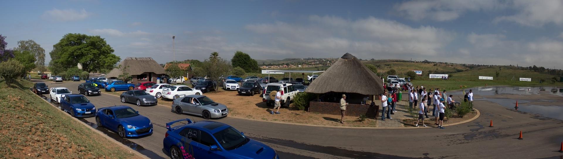 Subaru Owners Club beats Audi rivals yet again on the skidpan