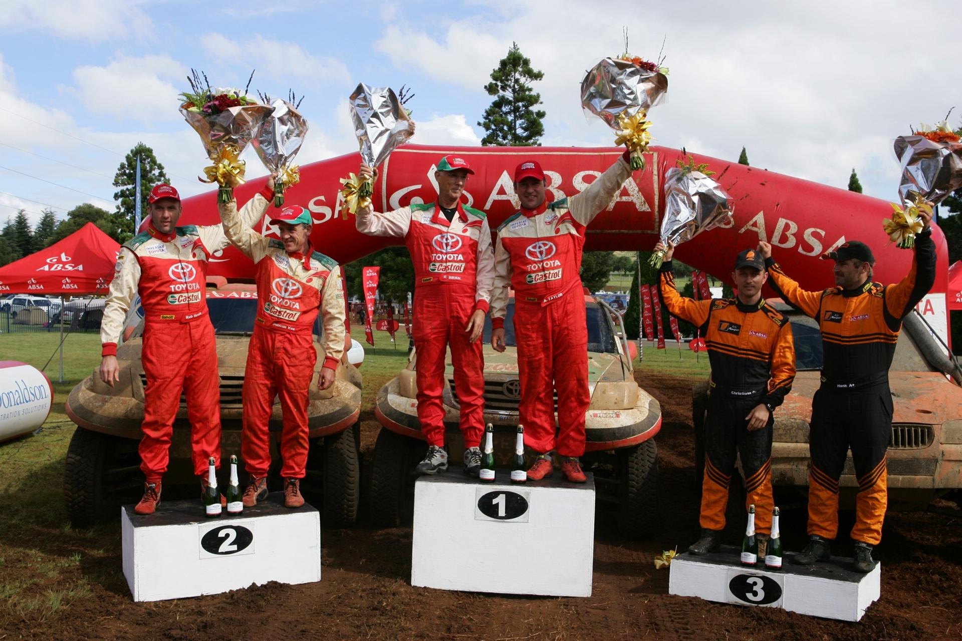 CASTROL TEAM TOYOTA WINS SA OFF ROAD CHAMPIONSHIP