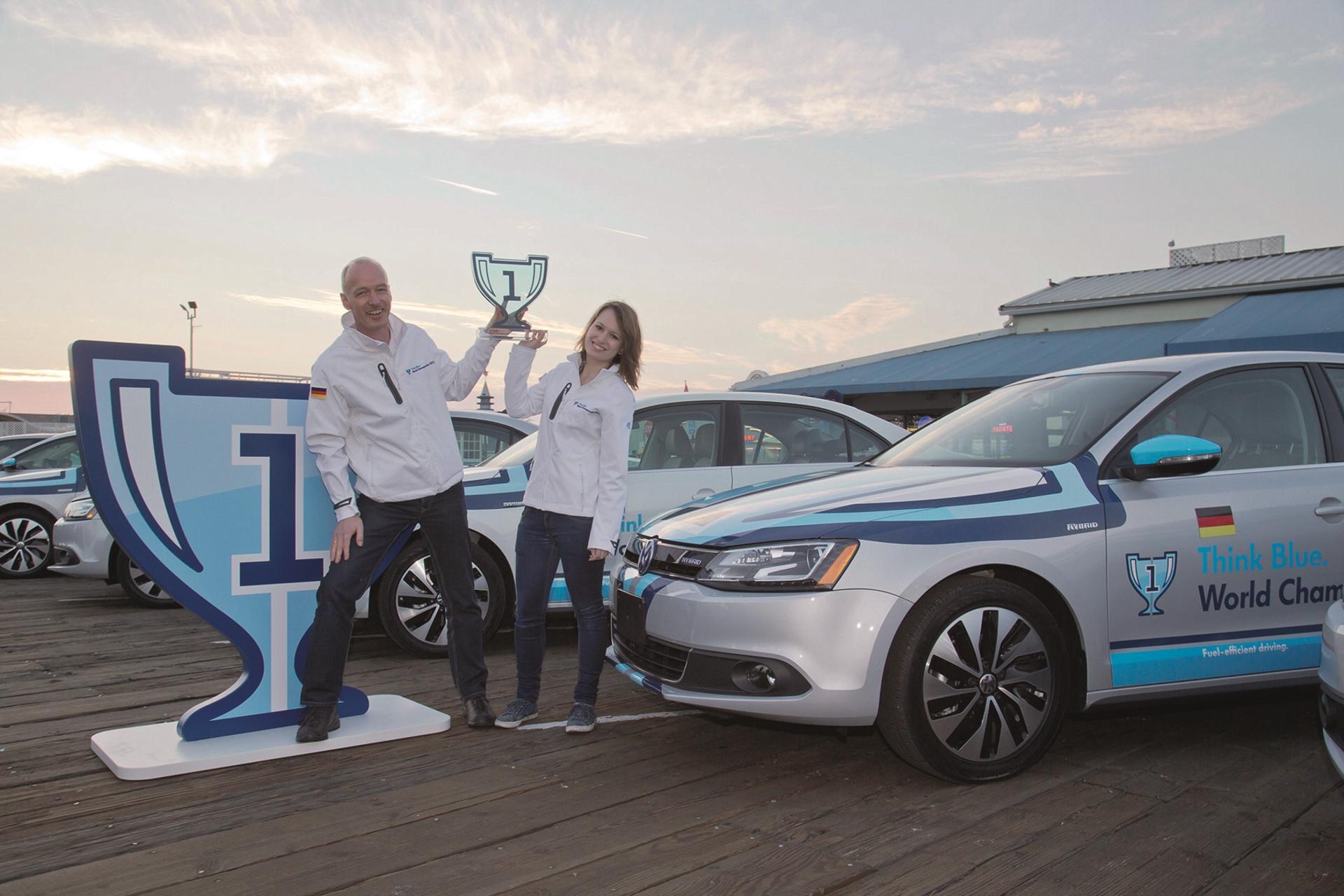 Volkswagen: The World Championship in fuel-efficient driving the Jetta Hybrid
