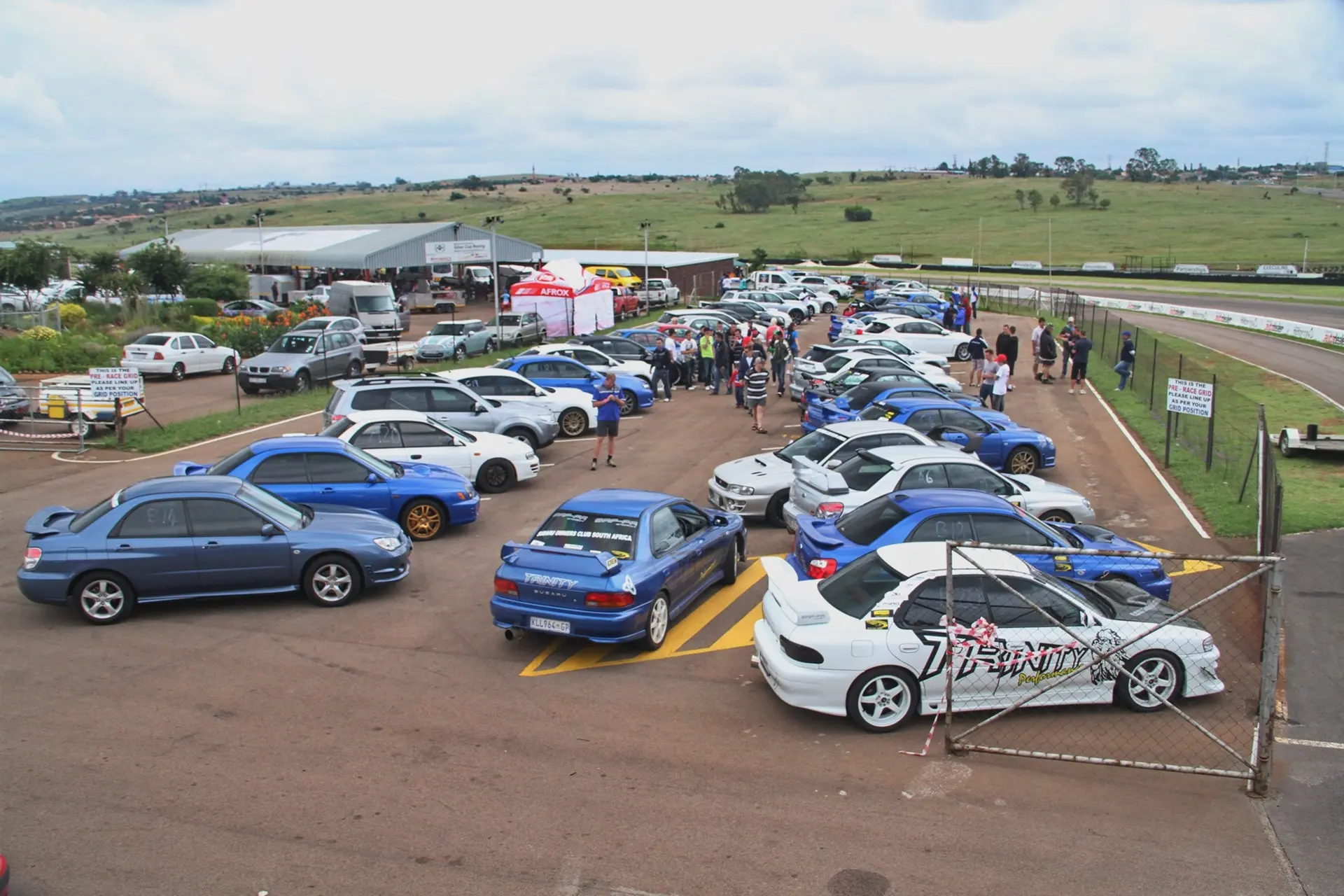 Subaru Owners Club ends off 2012 with a bang at the track