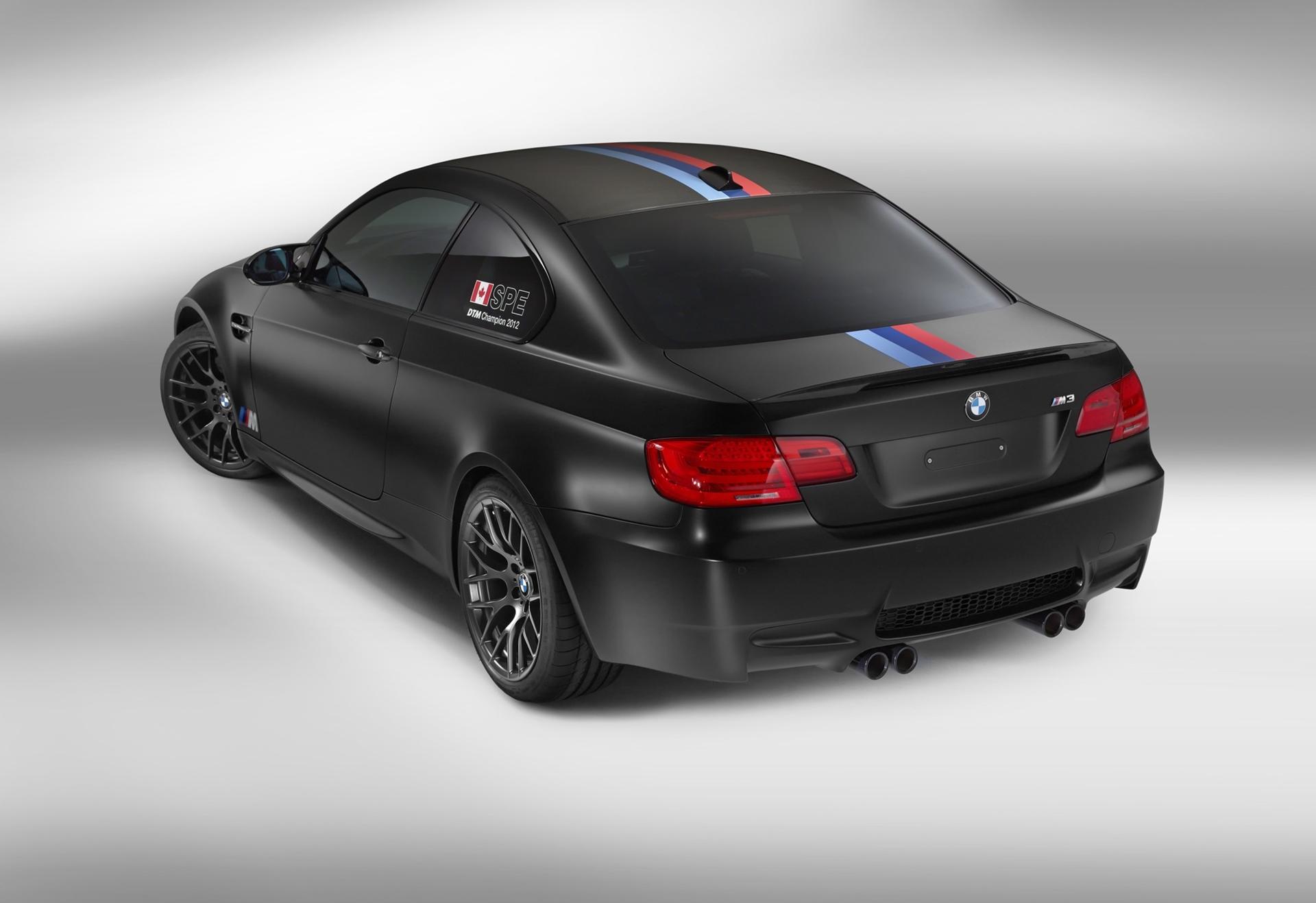 BMW M celebrates DTM triumph with BMW M3 DTM Champion Edition model