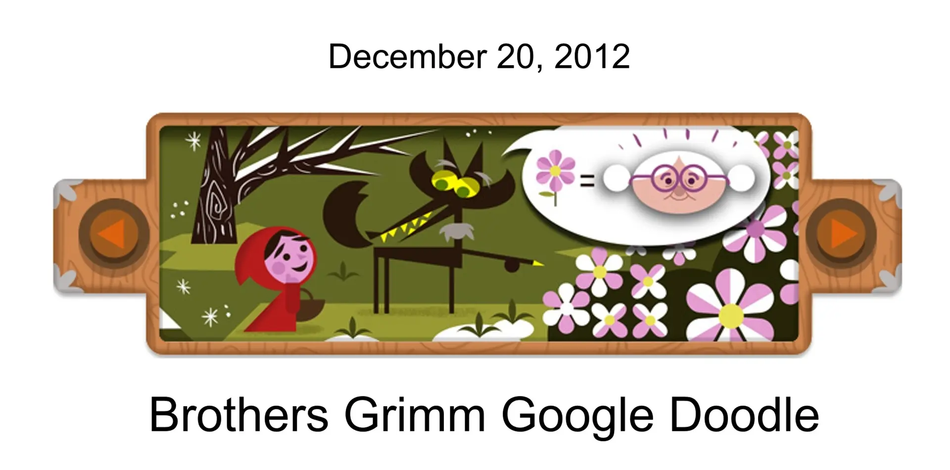 Google Doodle Brothers Grimm