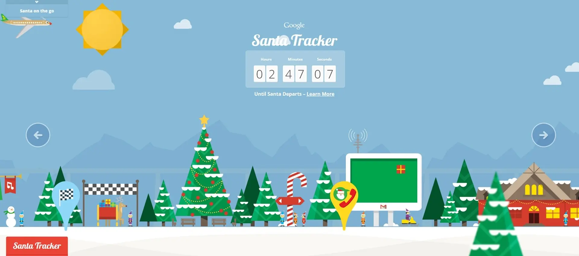 Google Santa Tracker
