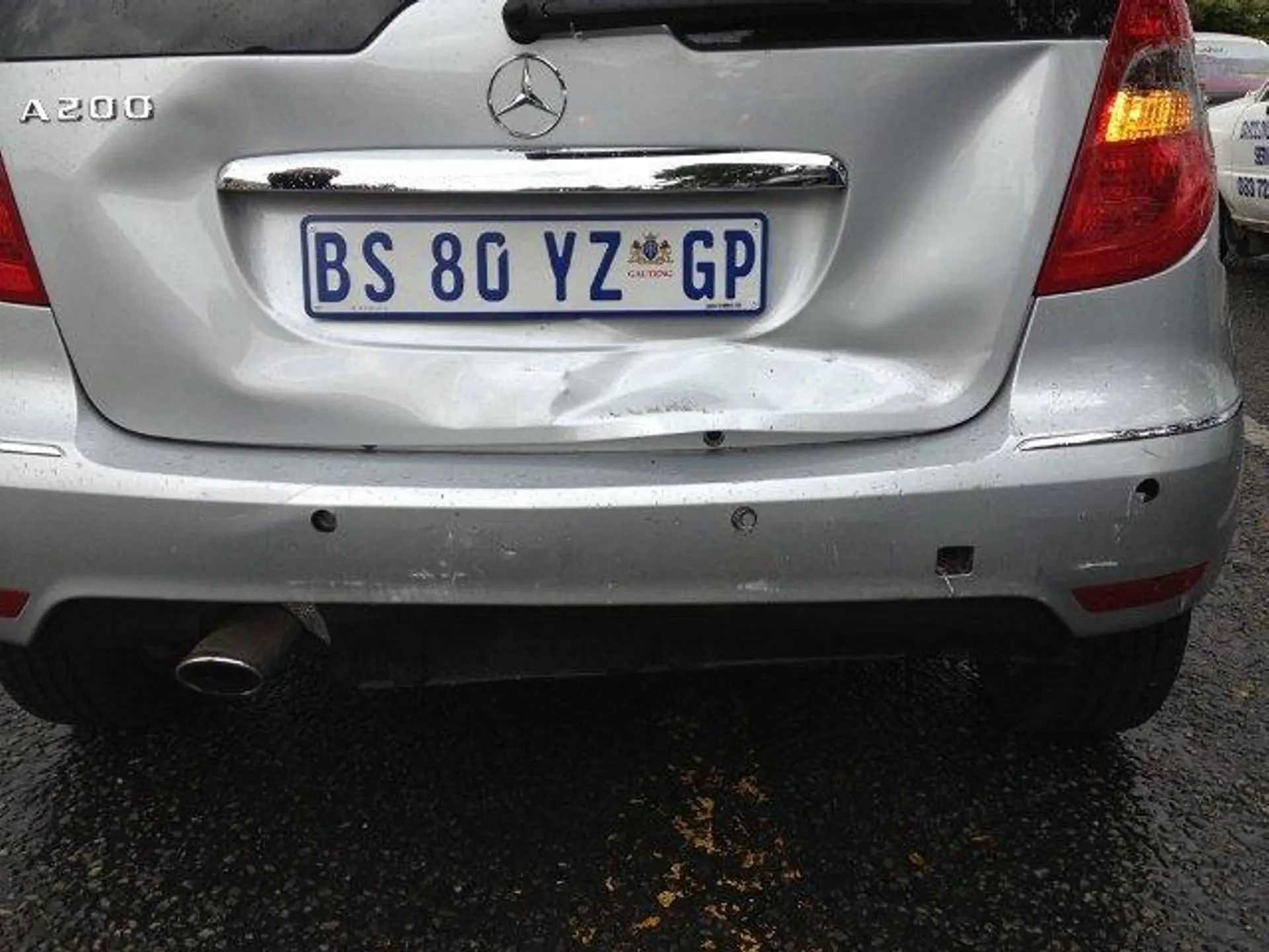 Mercedes-Benz Accident