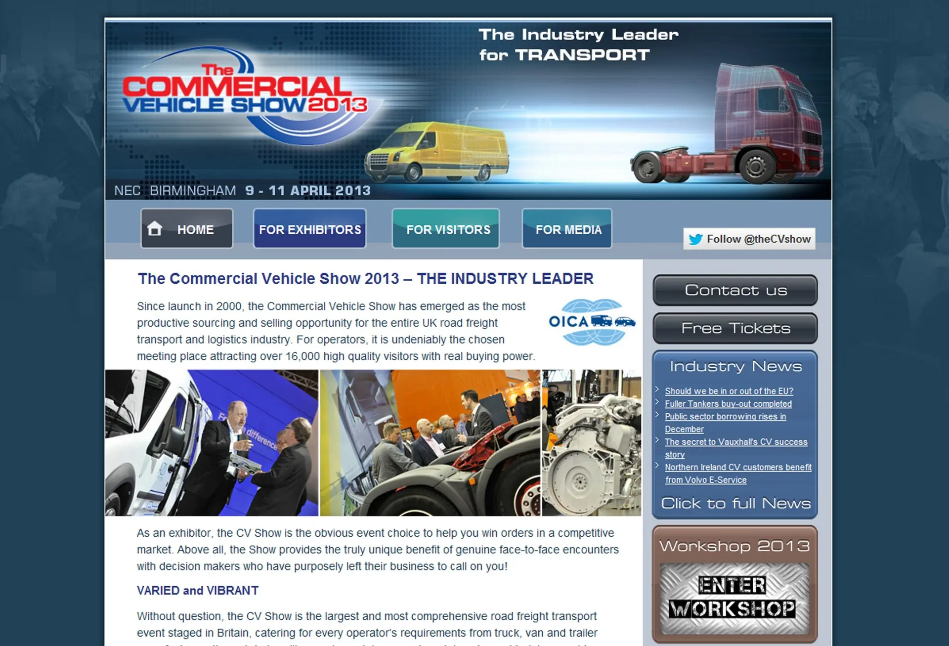 Commercial Vehicle Show 2013