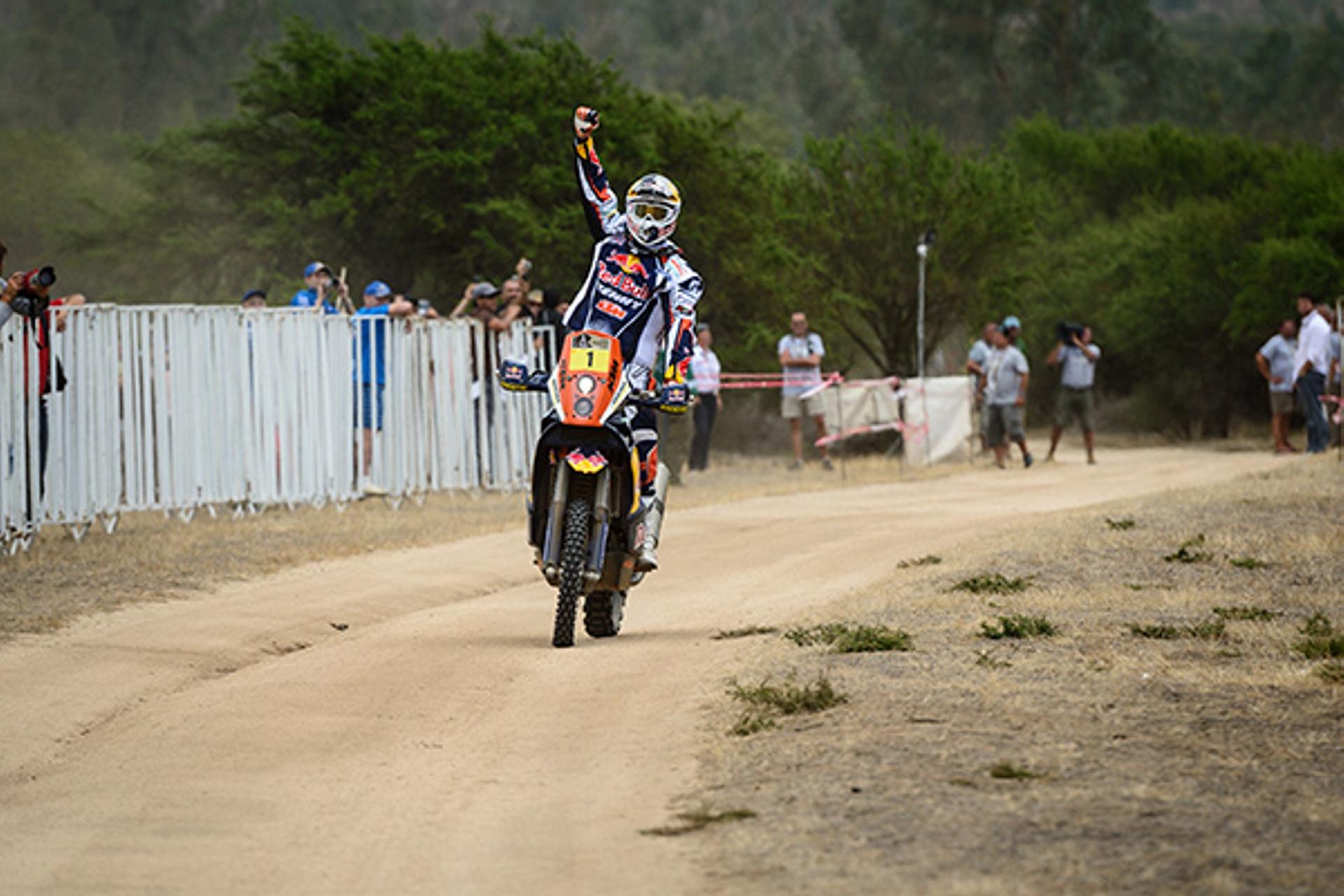 Cyril Despres win Dakar 2013 Motorcycles