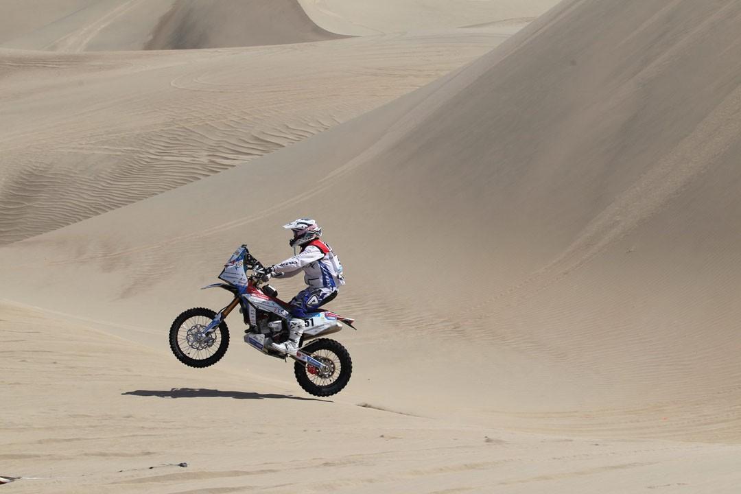 Dakar 2013 – Simon Pavey day two