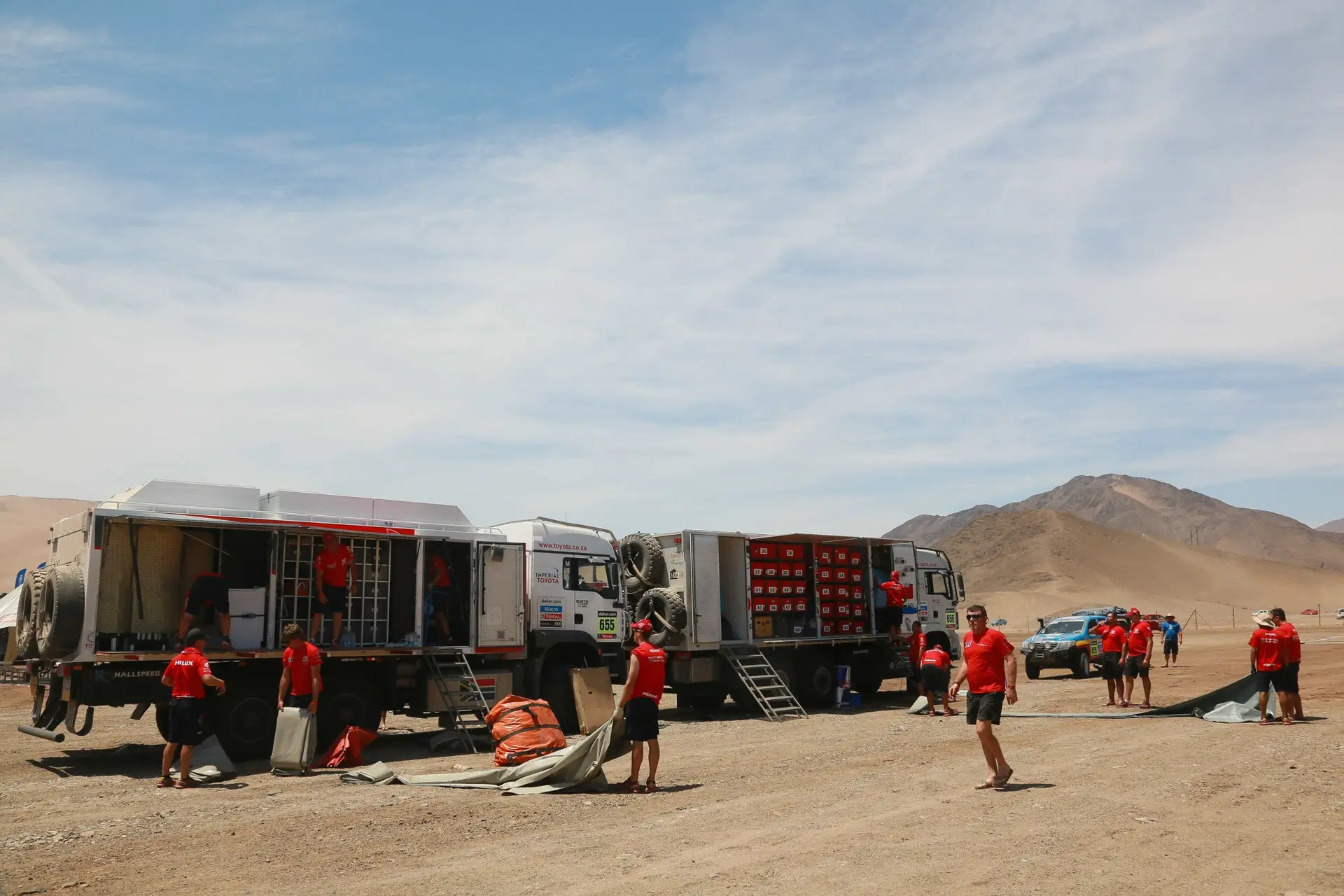 Dakar Toyota Rally