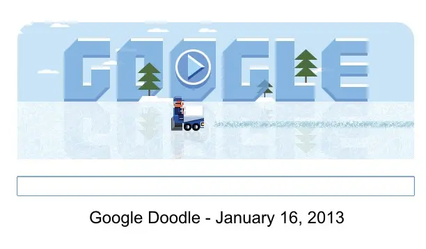 Frank Zamboni Google Doodle